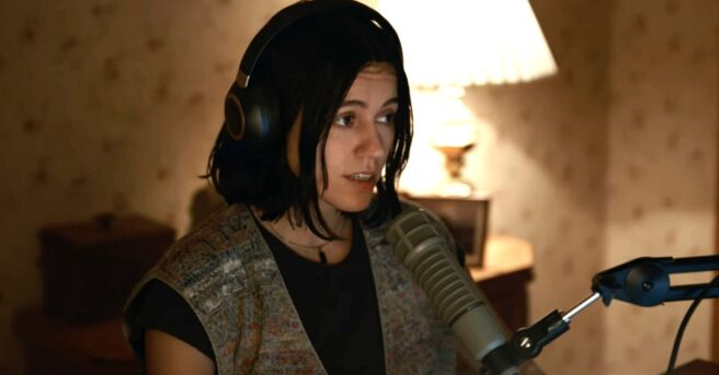 A24 has unveiled a trailer for director Ian Tuason's "found audio" horror movie Undertone, starring Nina Kiri